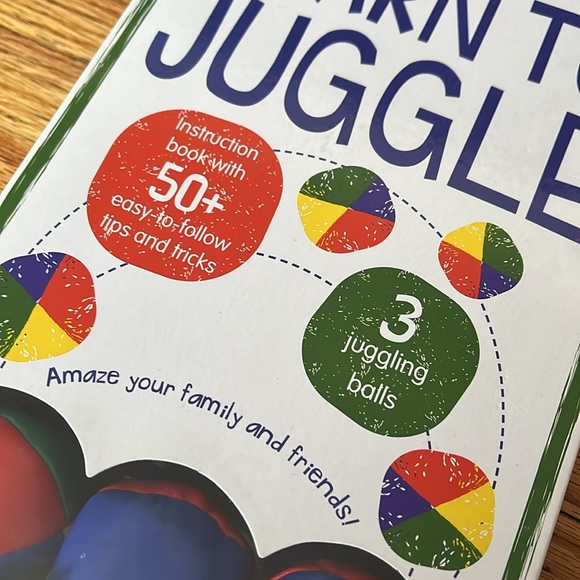 Learn To Juggle Game / New Open Box - Picture 3 of 6